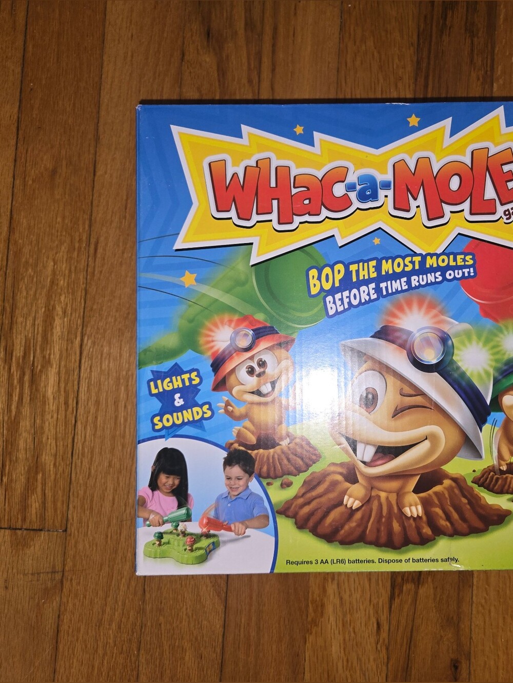 Hasbro Whac-A-Mole Game - Blue, Green, Red
